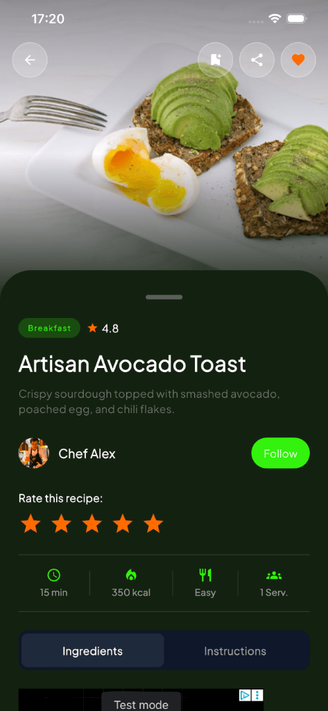 recipe preview
